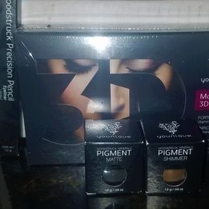 YOUNIQUE Bundle 3D Mascara/2 Pigment Eye/Eyeliner